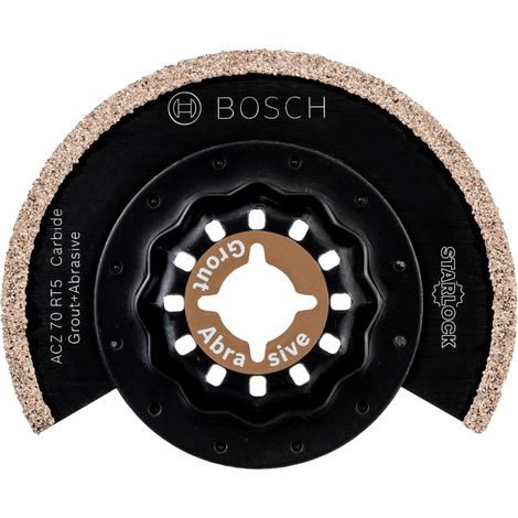 Bosch Schmalschnitt-Segmentsägeblatt ACZ 70 RT5, 70 mm Carbide-RIFF (1/2)