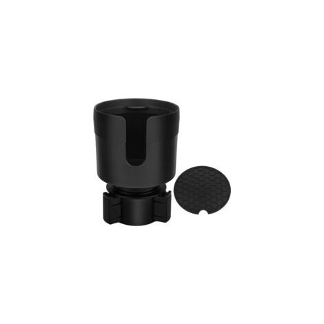 Porte Gobelet Voiture, Porte Boisson Voiture, Porte-Gobelet de Voiture avec Base Réglable, Accessoire Voiture Porte Gobelet pour Plupart des Bouteilles d'eau Tasses (1/5)