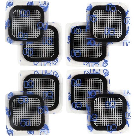 EMS-Elektromuskelstimulator, Ersatz-Gelelektroden für die Bauchmuskulatur, Bauchmuskelgürtel, Zubehör, Massagegerät 06374-AquaForge