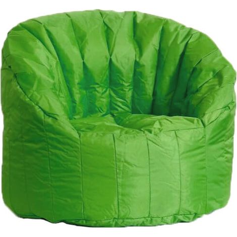Poltrona Pouf Tortuga in Nylon Verde Avalli