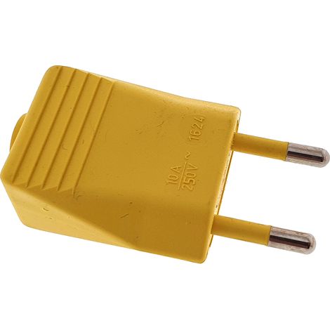 CLAVIJA BIPOLAR 2P 10A. AMARILLA