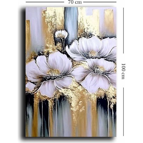 Decorazione artistica da parete con stampa su tela Painting Multicolore (1/4)
