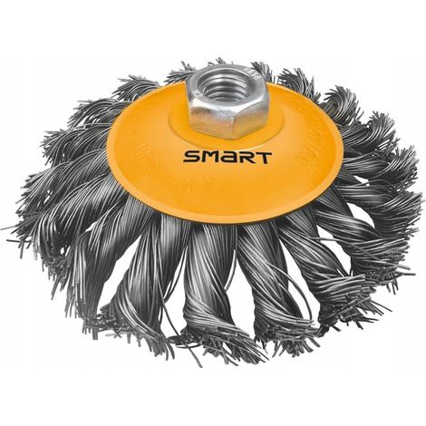 Cepillo disco smart acero inoxidable 125 mm metal (1/3)