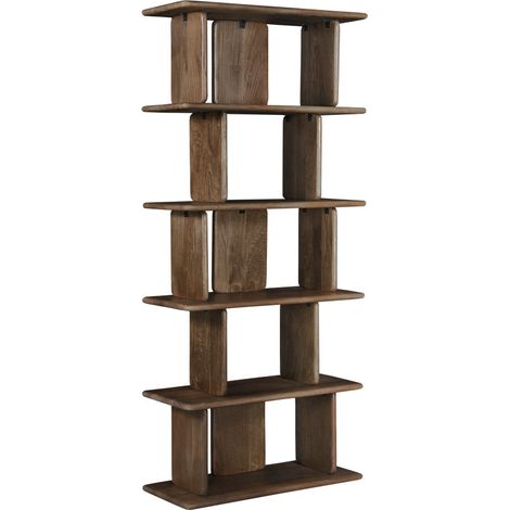 Étagère en bois massif H180cm - Bois clair - Batam (1/5)