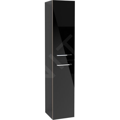 Armoire haute VB Avento 350 x 1760 x 372 mm, 2 portes, A:li Crystal Black (1/2)