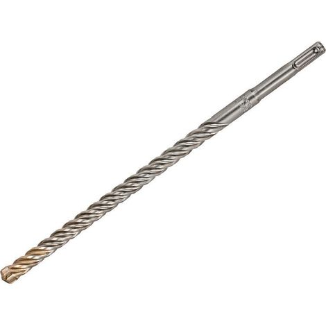 Irwin SDS Plus Concrete Drill Bit 12 x 260 mm for SpeedHammer Quad 4-Blade Masonry Drilling (1/2)