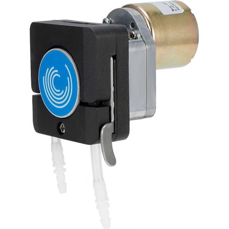 Pompe péristaltique à haut débit, tête de pompe de microdosage résistante à la corrosion avec moteur à engrenages 12 V CC (1/5)