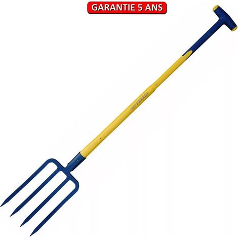 Steckspatengabel - Trigrip-Griff BT 90 - 4 dreieckige Zinken OUTILS PERRIN