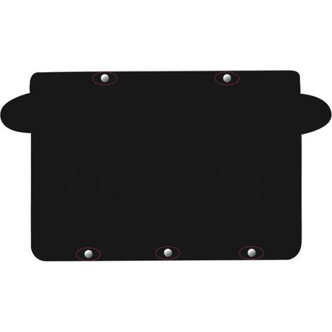 Housse de pare-brise universelle antigel et neige Housse de voiture magnétique imperméable, pliable et étanche (1/5)