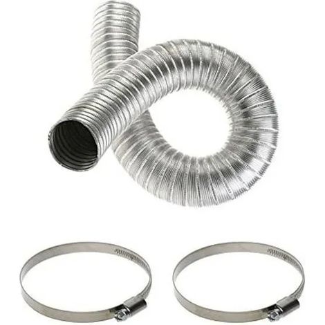 Tube ventilation awenta dn 125 aluminium 3 m (1/3)