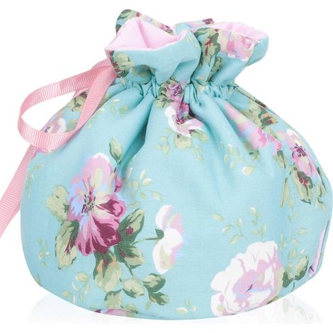 Chauffe-théière en coton imprimé, housse anti-poussière pour théière de cuisine, chauffe-théière en coton pour le petit-déjeuner-20X15CM (1/4)