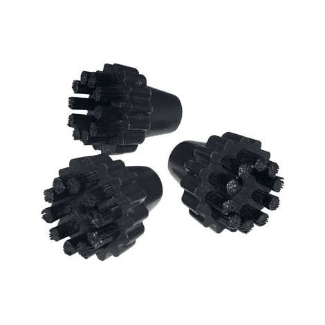 JEUX DE BROSSES RONDE PAR 3 POLTI pour PIECES ASPIRATEUR... (1/2)