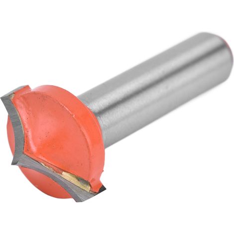 Tête de coupe pour machine à graver CNC, insert en carbure de tungstène, corps en acier 45, revêtement PTFE, tige ronde de 8 mm/0,3 pouce, coupe nette et précise, 18 mm. (1/5)