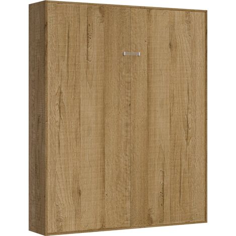 Letto Matrimoniale a Scomparsa Salvaspazio Kentaro H210 cm Marrone (1/5)