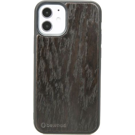 Custodia in legno di rovere affumicato per iPhone 12 Mini (1/3)