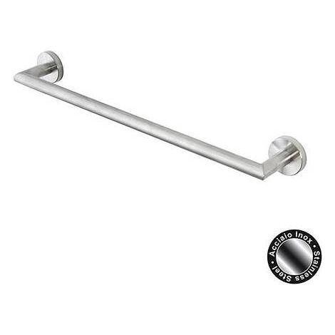 PORTASCIUGAMANI CITY  IN ACCIAIO SATINATO Misura: Acciaio Satinato L. 35 cm