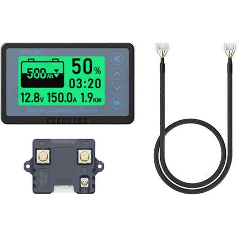 50A Digitalvoltmeter TF03KH mit Batteriekapazitätsanzeige (1/5)