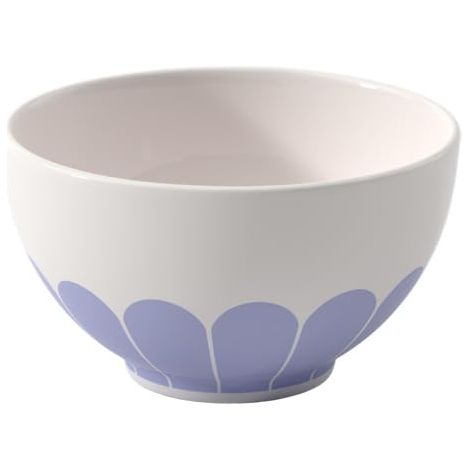 Fleur bol, dimensions : env. 11 11 6,5 cm, multicolore, lave-vaisselle et four à micro-ondes, décor floral, récipient en porcelaine (1/5)