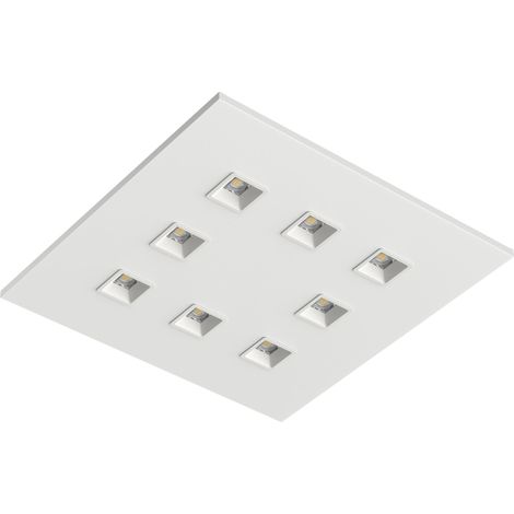 Dalle LED ARENAL 18-29W 3000K 2615-4225lm blanc IP20 - EUROPOLE - 530000