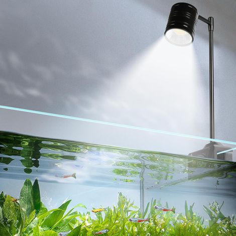 aquariums LED éclairage 7W-COB Spotlight avec résistance à la température dissipation thermique rapide et utilisation durable (1/5)