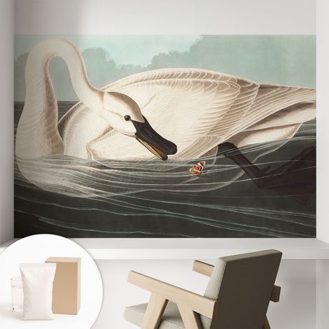 Tapete Vliestapete mit Kleber modern Wohnzimmer - Wanddeko Schlafzimmer - Tapete mit Motiv Harmonie der Natur 104x70 cm (1/5)