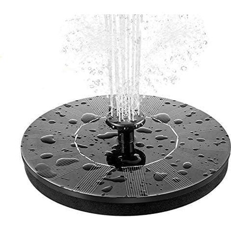 Pompe solaire pour fontaine, fontaine flottante extérieure