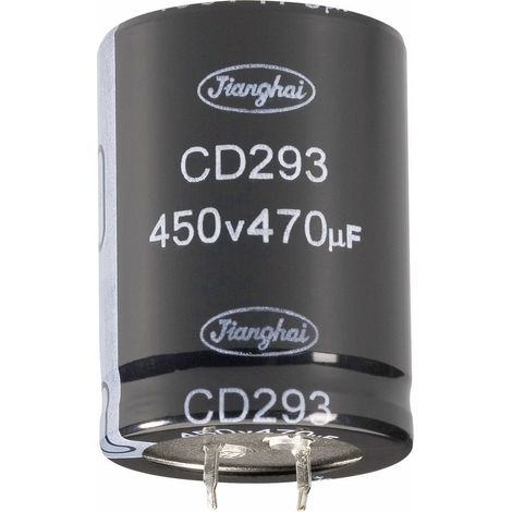 Jianghai ECS2GBW221MT6P23035 Elektrolyt-Kondensator SnapIn  10 mm 220 µF 400 V 20 % (Ø x H) 30 mm x