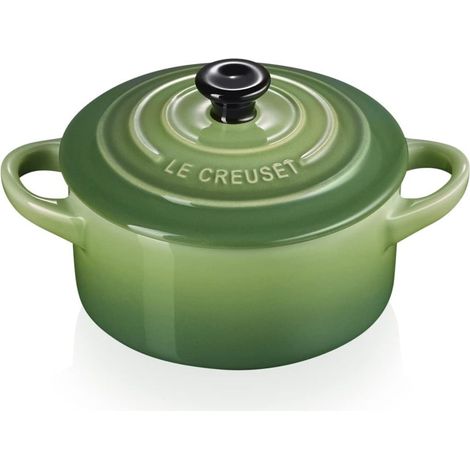Le Creuset Mini cocotte de cerámica de gres, 10 cm, 0, 2L, Bamboo, 71901104080100