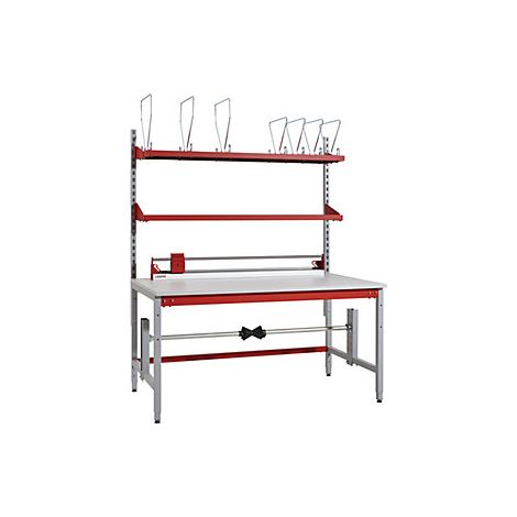 Mesa de embalaje completa BASIC  con largueros superiores 