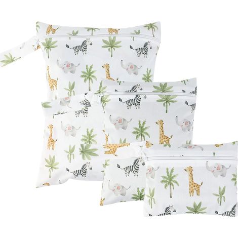 sacs imperméables réutilisables, pour la maternelle, les maillots de bain et les vêtements de sport, 3 tailles, idéaux pour les activités de plein air (1/5)