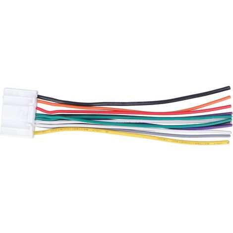 Cablaggio audio doppio per auto, connettore stereo a 12 pin, cavi di interfaccia adatti per Nissan Versa/Sunny (1/5)