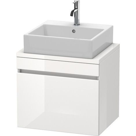 Mueble bajo DURASTYLE 512x600x478mm betongris mate / blanco mate