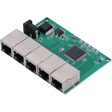 5-Port-Switch-Modul 1000M 100M ACTIVE Gigabit Ethernet Blockbasiert für RTL8367RB DC 5V (1/5)