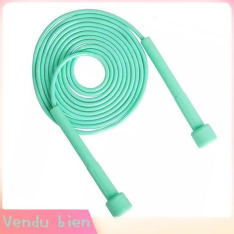 Garosa Corde à sauter (Rose) Corde De Saut Ajustable Pour L'entraînement Fitness Corde De Saut Po sport corde Rose Vert (1/4)