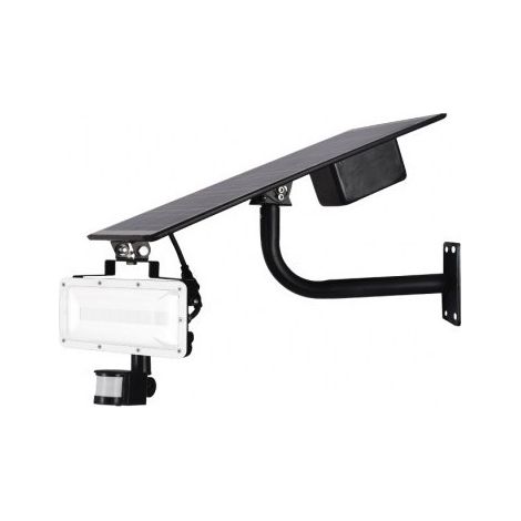 Projecteur Led Solaire 20W 4000K IP65 + Détecteur (1/5)