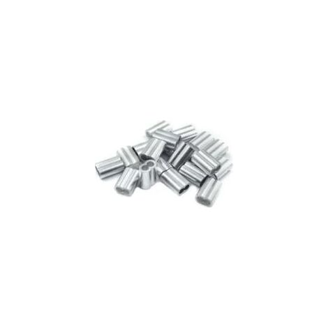 20x manchon à sertir en aluminium avec double virole virole en aluminium de 6,0 mm, pince à sertir, manchon à sertir, manchon à sertir, connecteur de câble 20610mm (1/3)