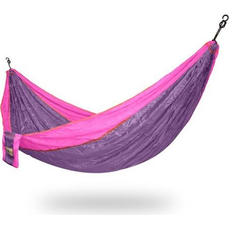 Hamac randonnée parachute mauve