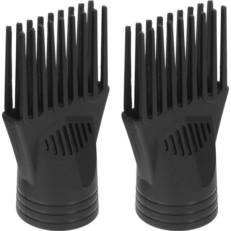 Stylingkamm, Haartrocknerkammaufsatz, 2 Stück, Haartrockner-Blasdüse, universeller Entwirrungs-Haartrockneraufsatz, Haar-Accessoires