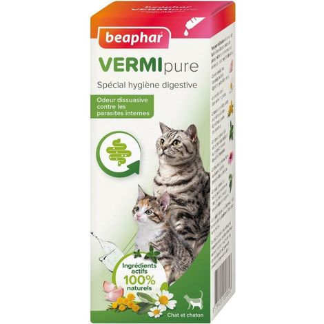 Vermipure solution Liquide pour chaton et chat : 50ml (1/3)