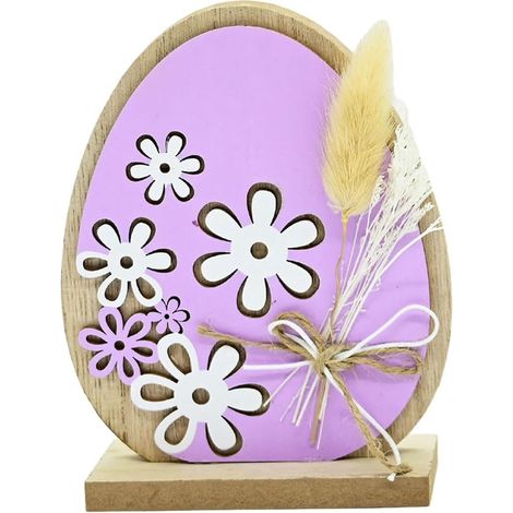 Lapins en Bois, Ornements de Table de pâques, centres de Table pour Ferme, Cuisine, Salle à Manger, Cadeaux, centres de Table (1/5)