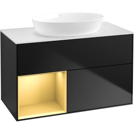 Villeroy & Boch FA11HFPD Armoire sous-lavabo Finion FA1 (1/2)