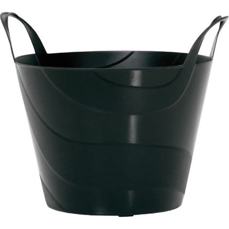 Panier souple "Billy" noir 30L