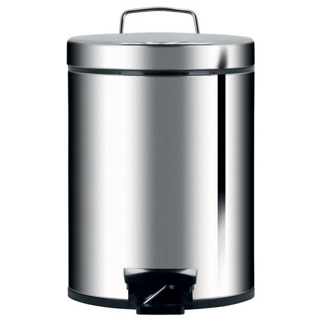 Brabantia 113581 papelera 12 L Alrededor Acero inoxidable (1/2)