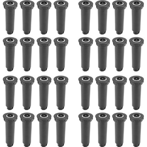 32Pcs Professionnel - Arroseur Distance de Pulvérisation Réglable en 3 - 6M pour Prairie/Jardin/Pelouse Irrigation par Aspersion (1/4)