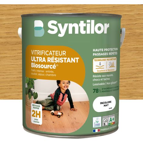 Vitrificateur Parquet Biosourcé Syntilor 5L Incolore Mat (1/4)