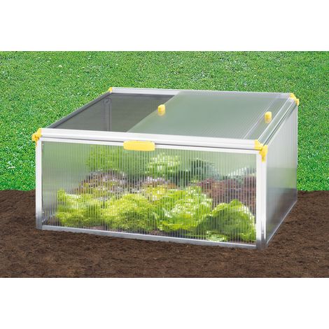 Juwel Gewächshaus Frühbeet Bio Star Protect 1000 mit Haube Maße 100x75x50 cm (1/2)