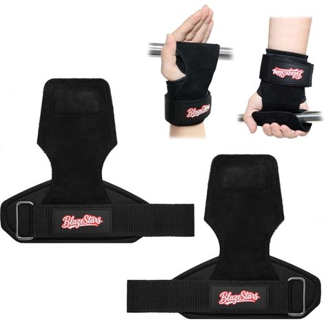 Paire de sangles de poignet pour haltérophilie hommes et femmes (1/5)