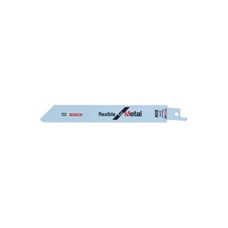 LAMA PER SEGHE A GATTUCCIO PER METALLO (S922AF)- - lama mm.150, blister da pz.5 - 1 blister BOSCH