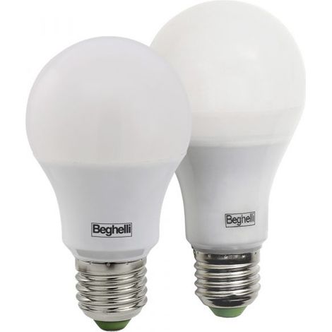 Multipack di 10 lampadine elplast beghelli goccia led e27 15w=100w 1600 lumen