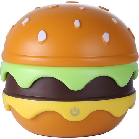 Lampe de bureau creative hamburger 1pc lampadaire cactus extensible flexible LED ambiance cadeau